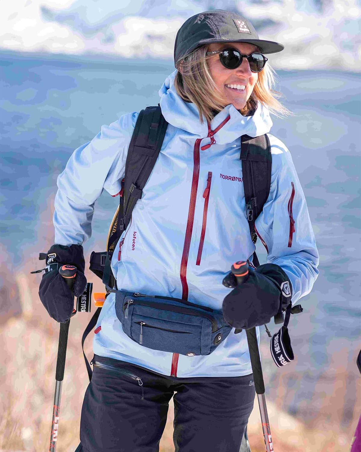 Detalle 2 de Waterfly Bumbags Waist Fanny Pack – ladies fashion bum bag with adjustable belt for running & hiking
