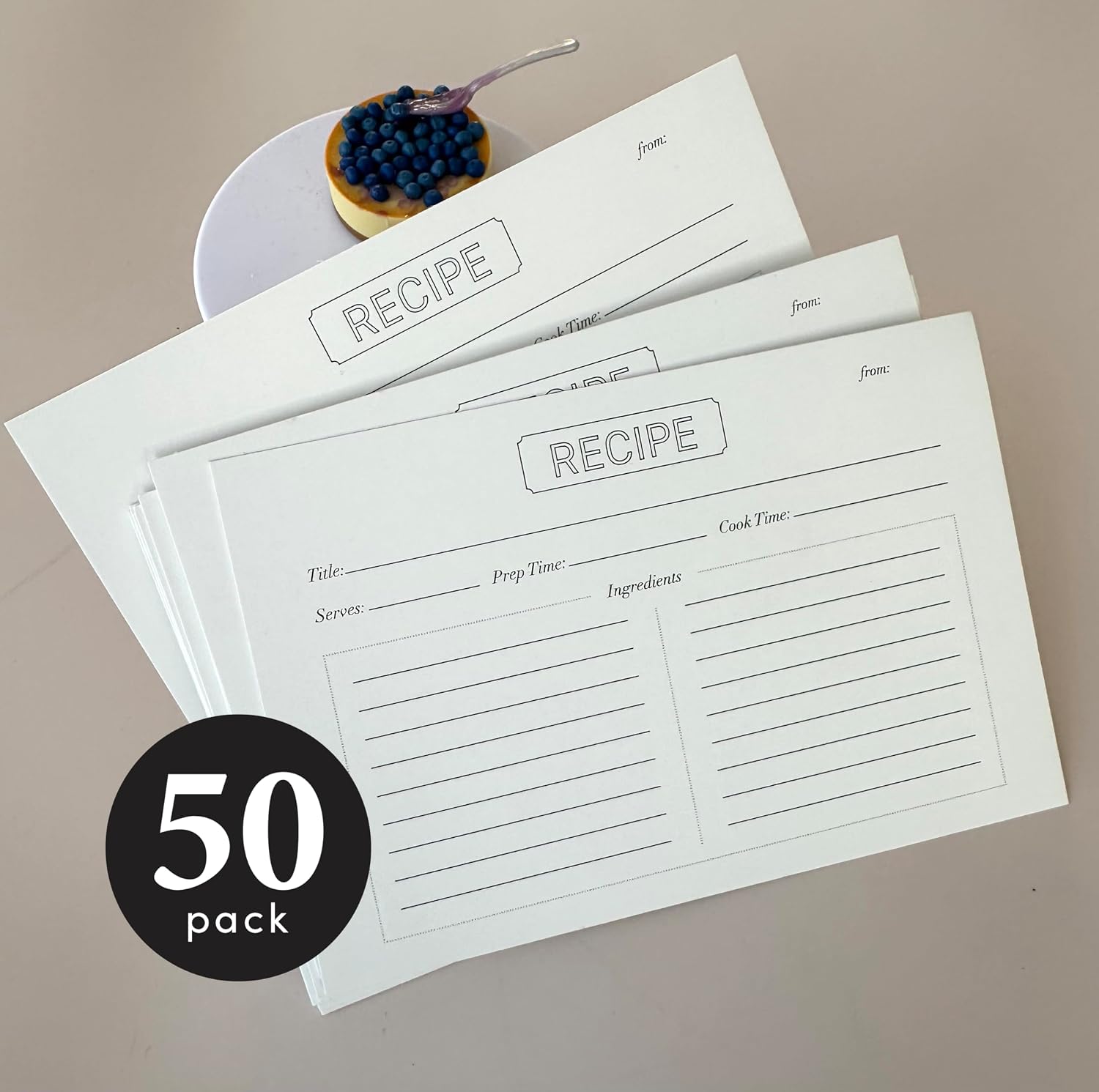 Thumbnail 2 de Recipe Cards 6x4
