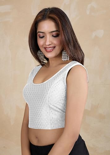 Thumbnail 7 de TRENDMALLS saree blouse in cotton