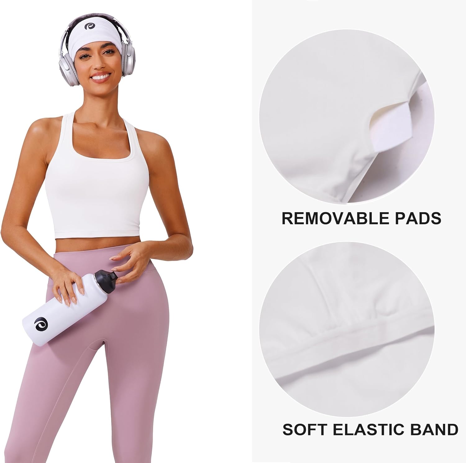 Detalle de Reggiseno sportivo PINSPARK senza ferretto