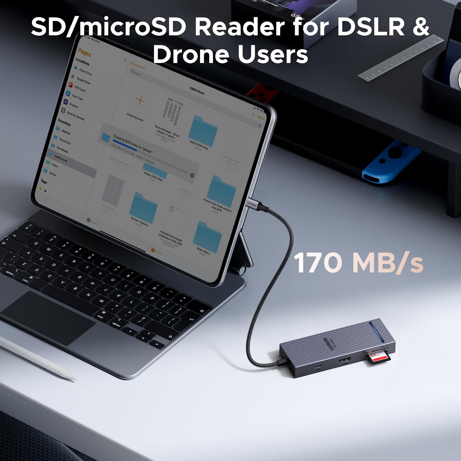 Thumbnail 4 de UGREEN USB C Hub 8‑in‑1 with 100W PD and 4K HDMI