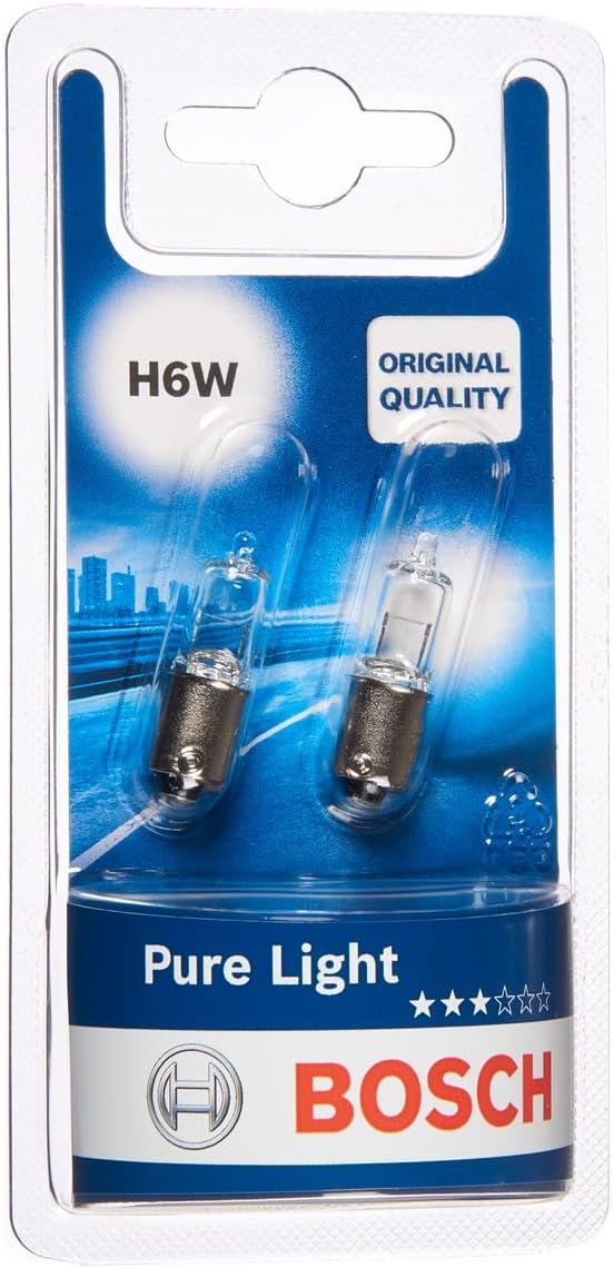 Detalle de Bosch H6W Pure Light Halogen 12 V