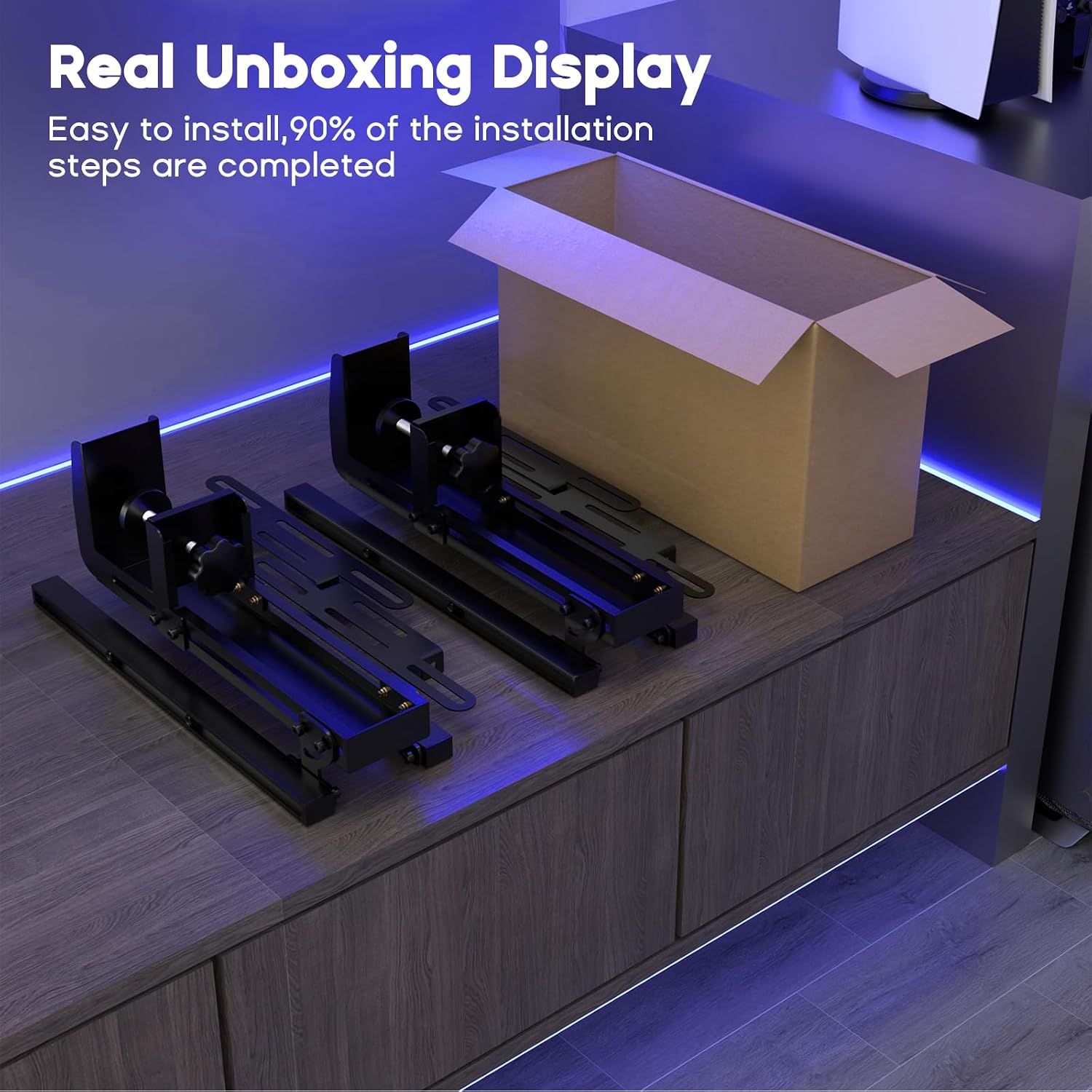 Thumbnail 4 de DIWANGUS Joystick Desk Mount for T.16000M FCS