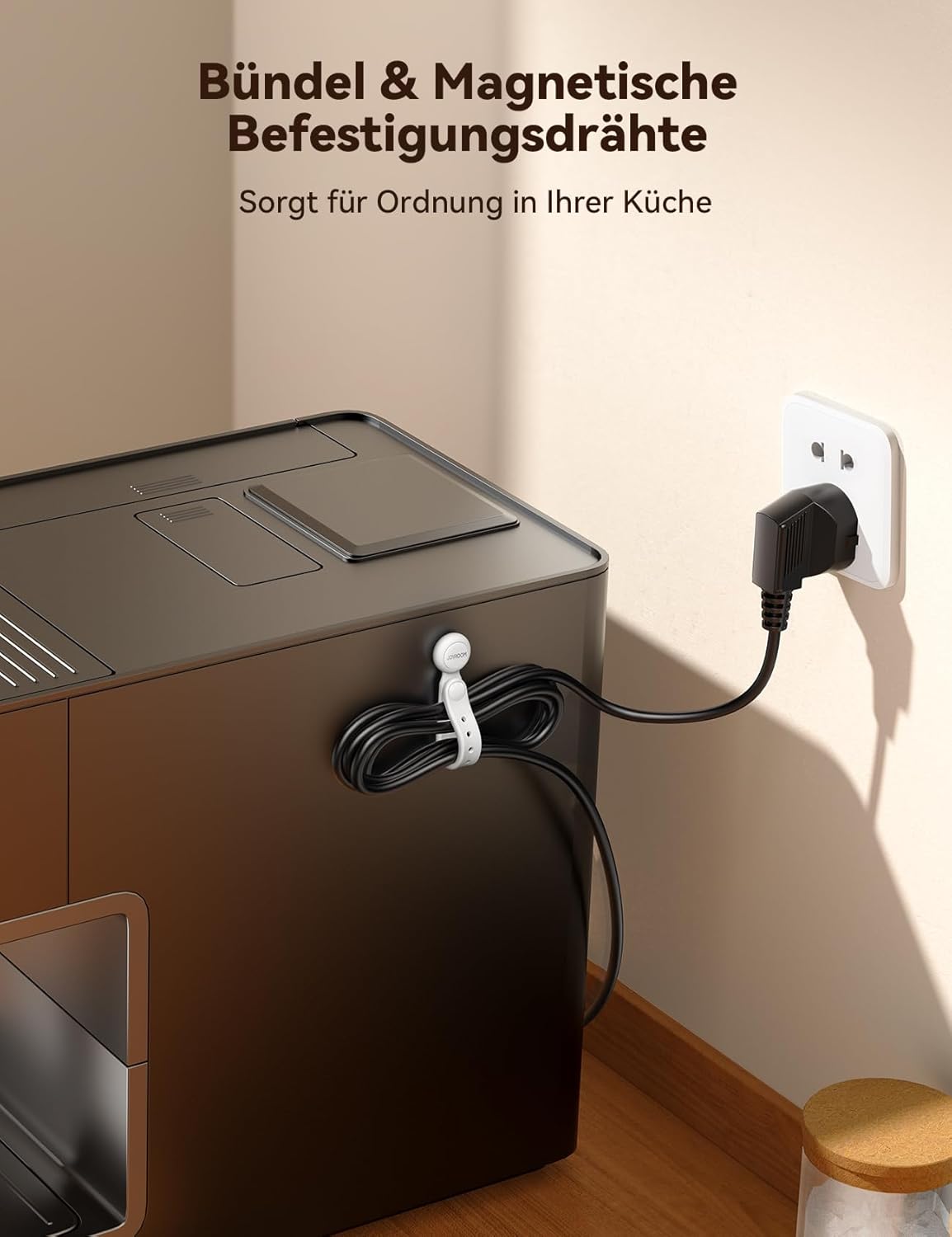 Thumbnail 1 de JOYROOM 12 Stück Magnetische Kabelbinder 🧰