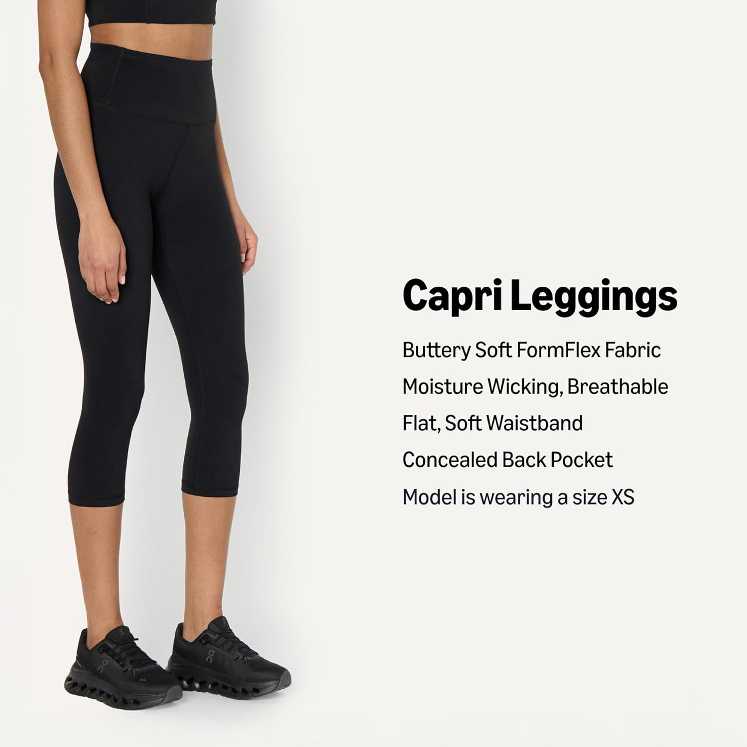 Thumbnail 2 de Amazon Essentials Women’s Active FormFlex “Buttery Soft” High Waist Capri Yoga Leggings (19”/48 cm inseam)