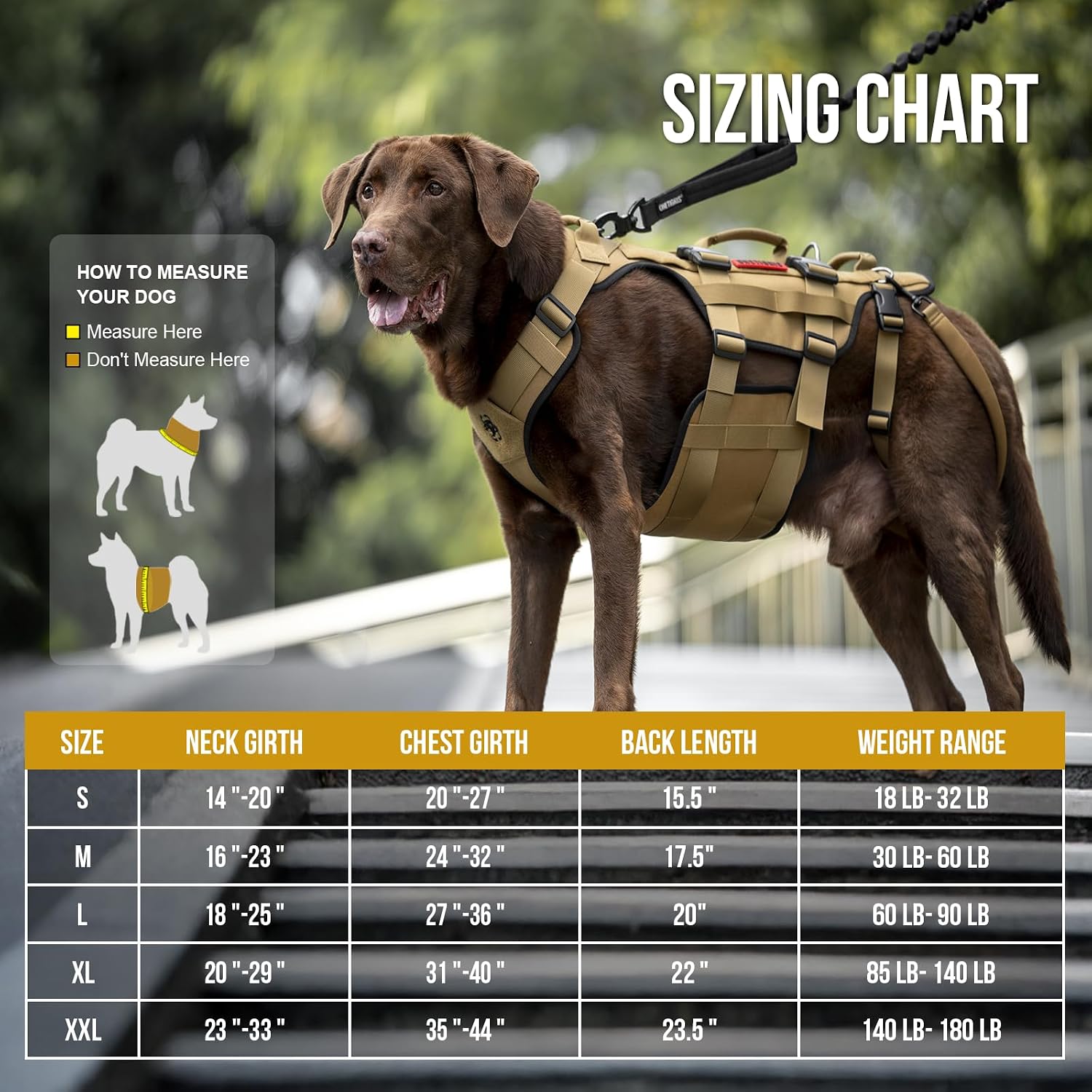 Detalle 2 de OneTigris Dog Lift Harness for Large Dogs – Mobility Aid and Back Leg Support Sling