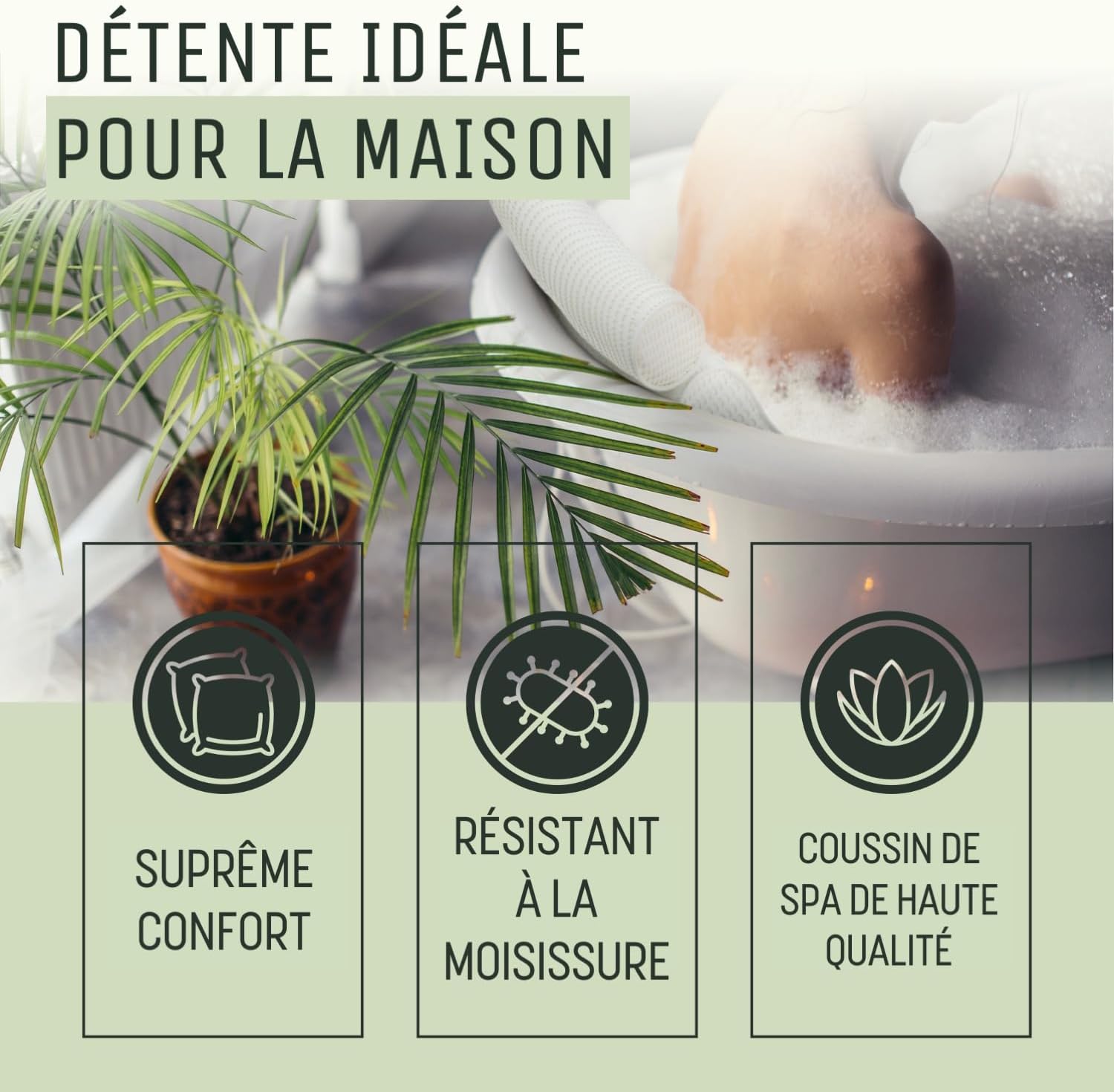 Detalle 2 de SilverRack Coussin de Baignoire 1