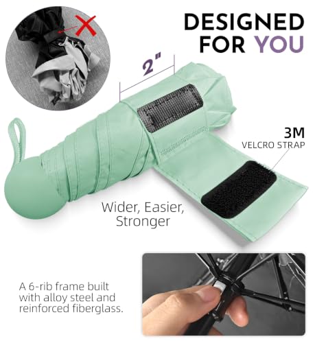 Thumbnail 4 de LILAC Mini Compact Umbrella with UPF 100+ Protection and 100cm Canopy