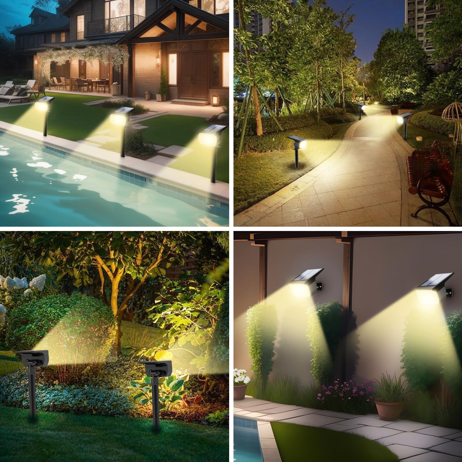 Thumbnail 6 de WENATY 46 LED Solar Spot Lights 4 Pack