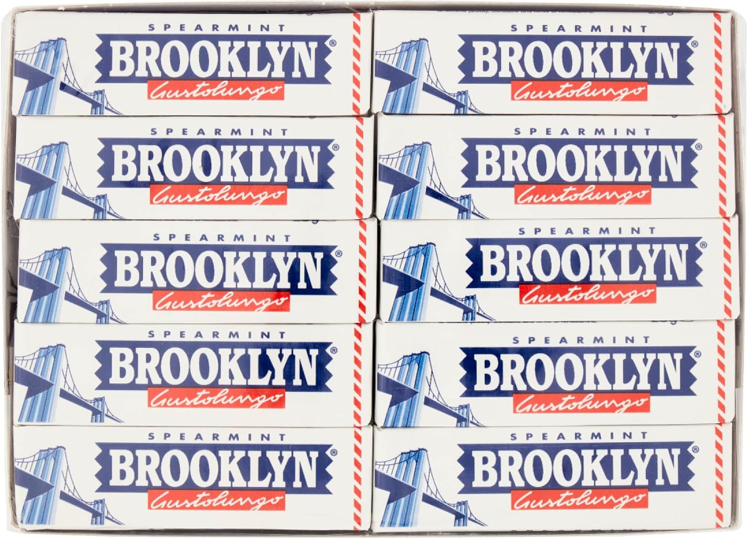 Detalle de Brooklyn Chewing Gum Spearmint 20 stick da 9