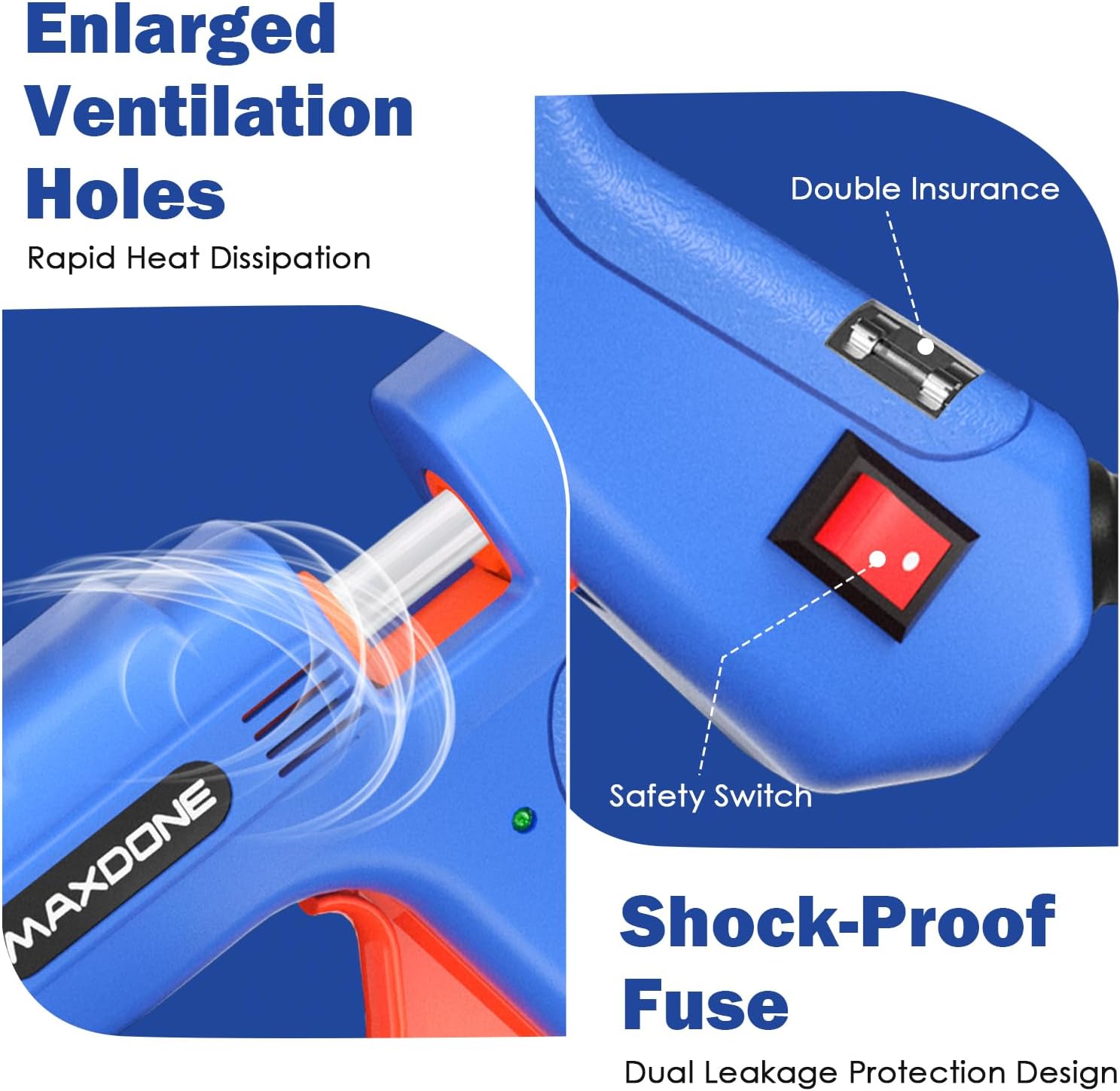 Thumbnail 1 de Hot Glue Gun 50W Mini for DIY Repairs