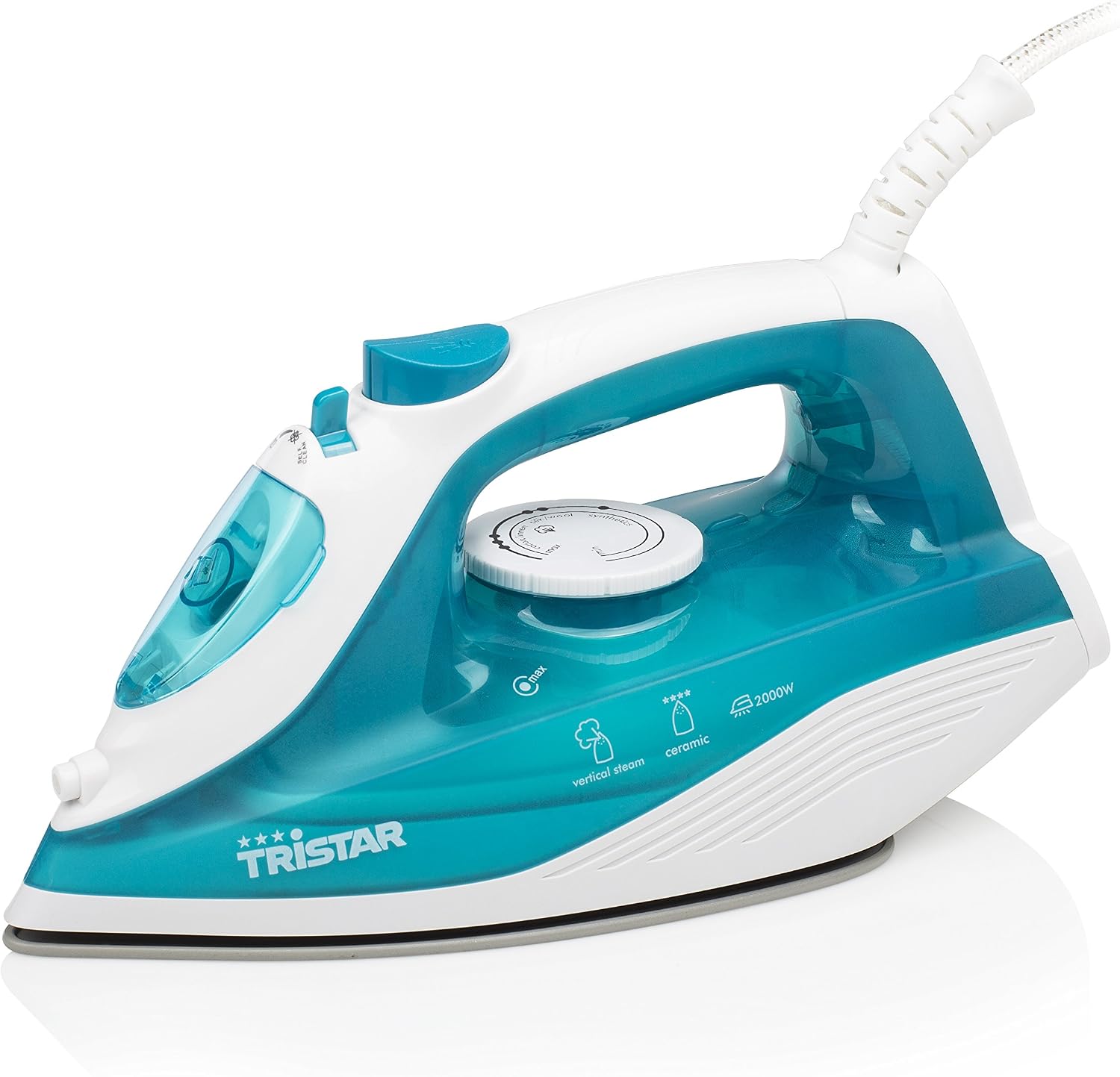 Detalle de Tristar ST-8300: piastra da stiro in ceramica da 2000 W con temperatura regolabile
