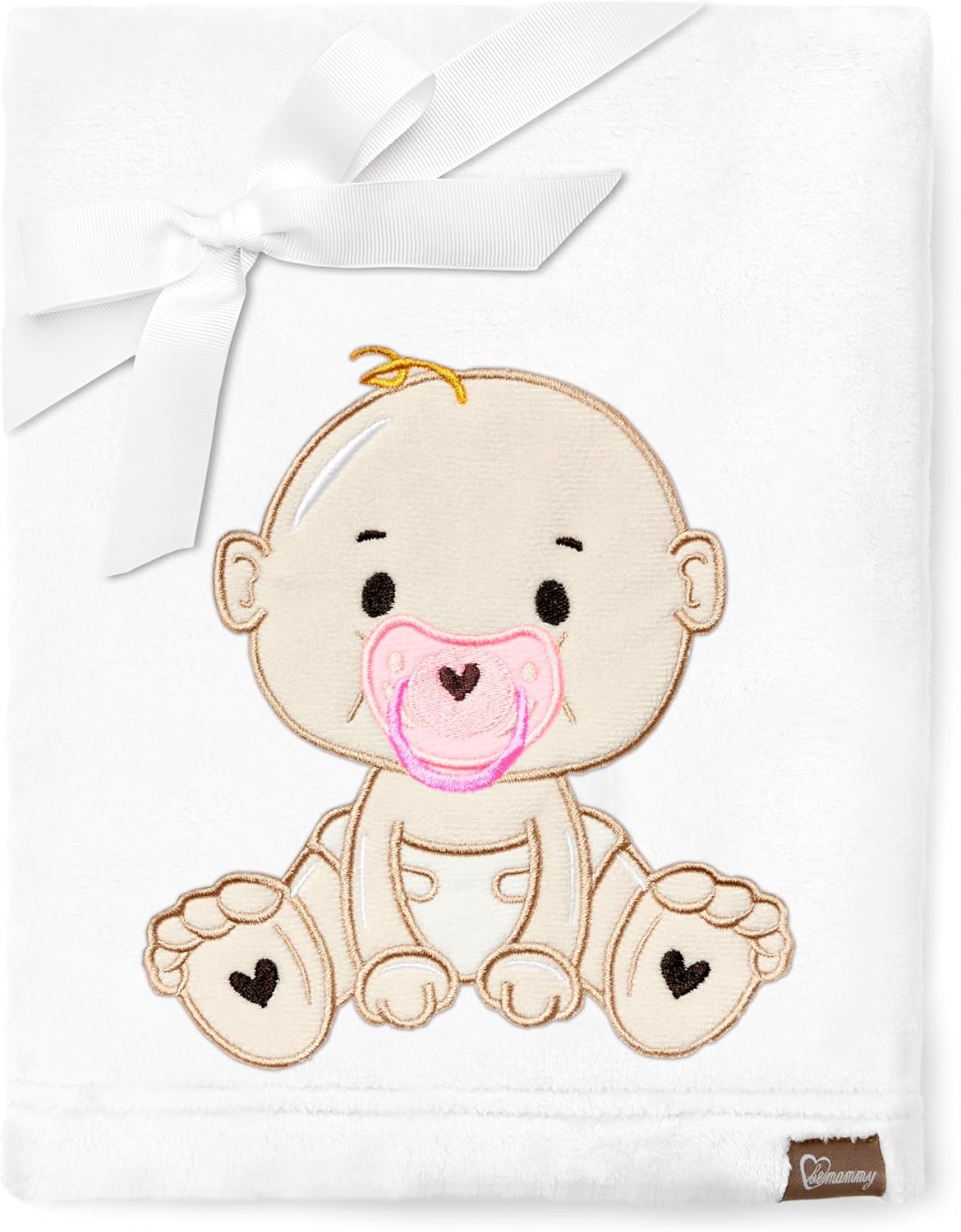 Thumbnail 6 de Be Mammy Coperta calda per bambini con peluche regalo e motivi 3D (Blu Polvere - Unicorno)