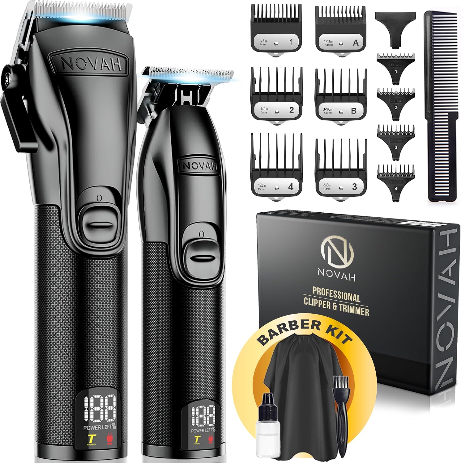 Detalle de Novah Professional Hair Clipper for Men ✂