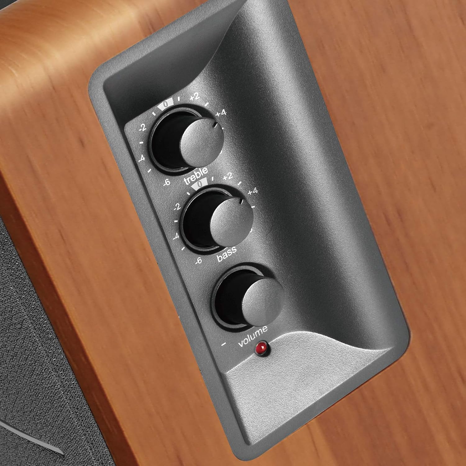 Detalle de Edifier R1280TS Powered Bookshelf Speakers, 42W RMS, Subwoofer Output