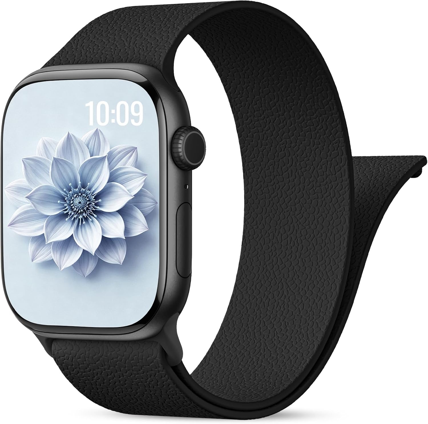 TreasureMax Magnetic Silicone Sport Band for Apple Watch: Universal 38–49mm, All-Day Comfort