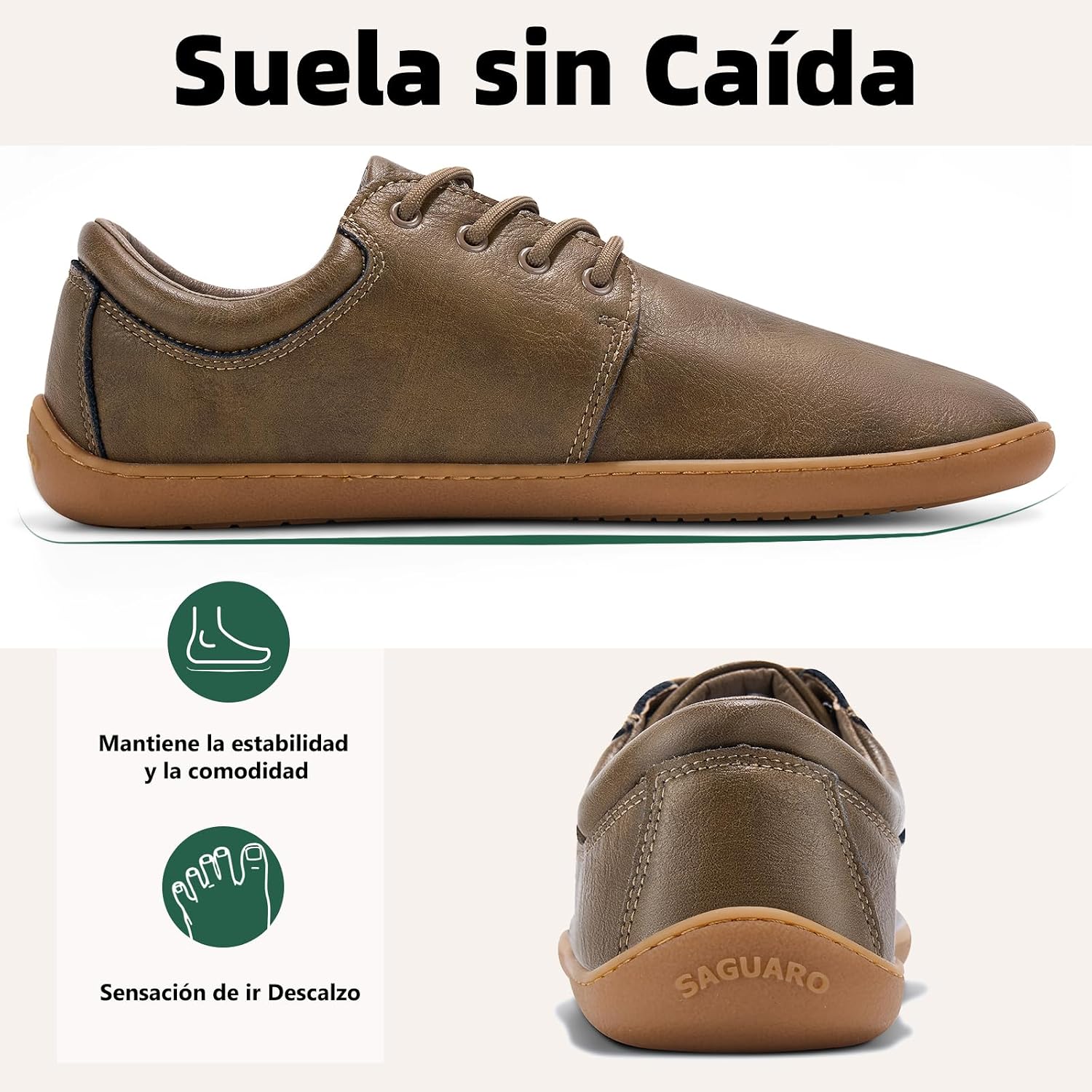 Thumbnail 4 de SAGUARO Zapatillas Minimalistas Noble II 36–48