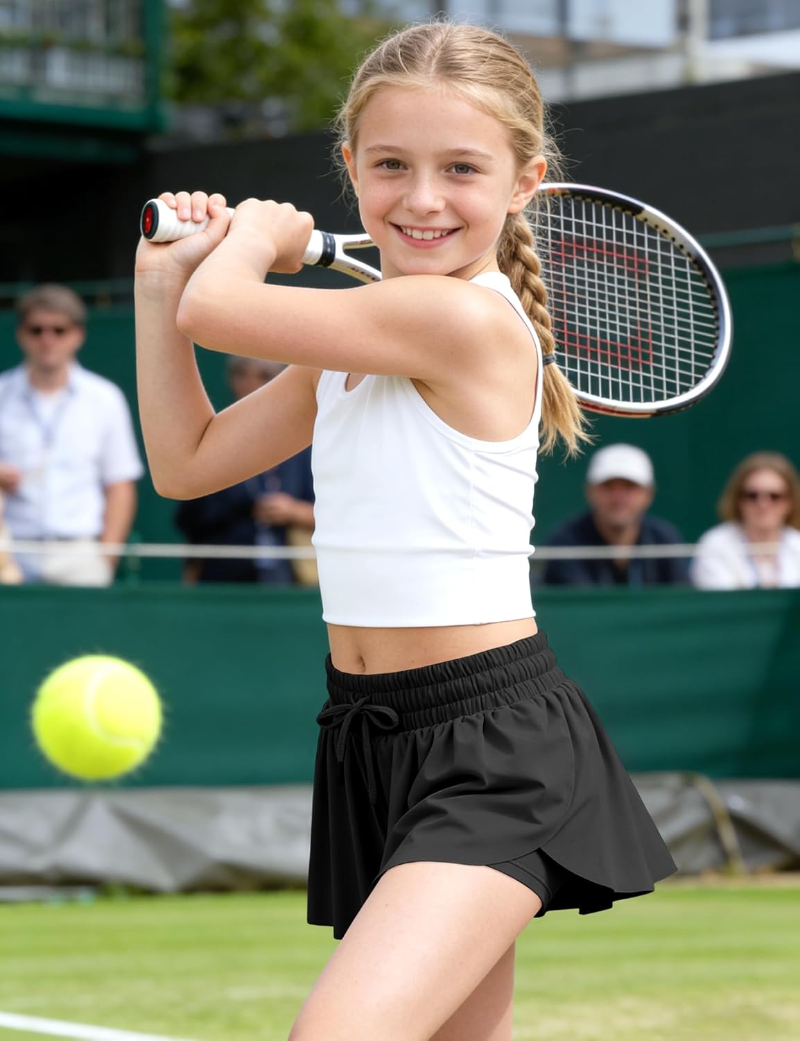 Detalle de Girls Flowy Shorts 2-in-1