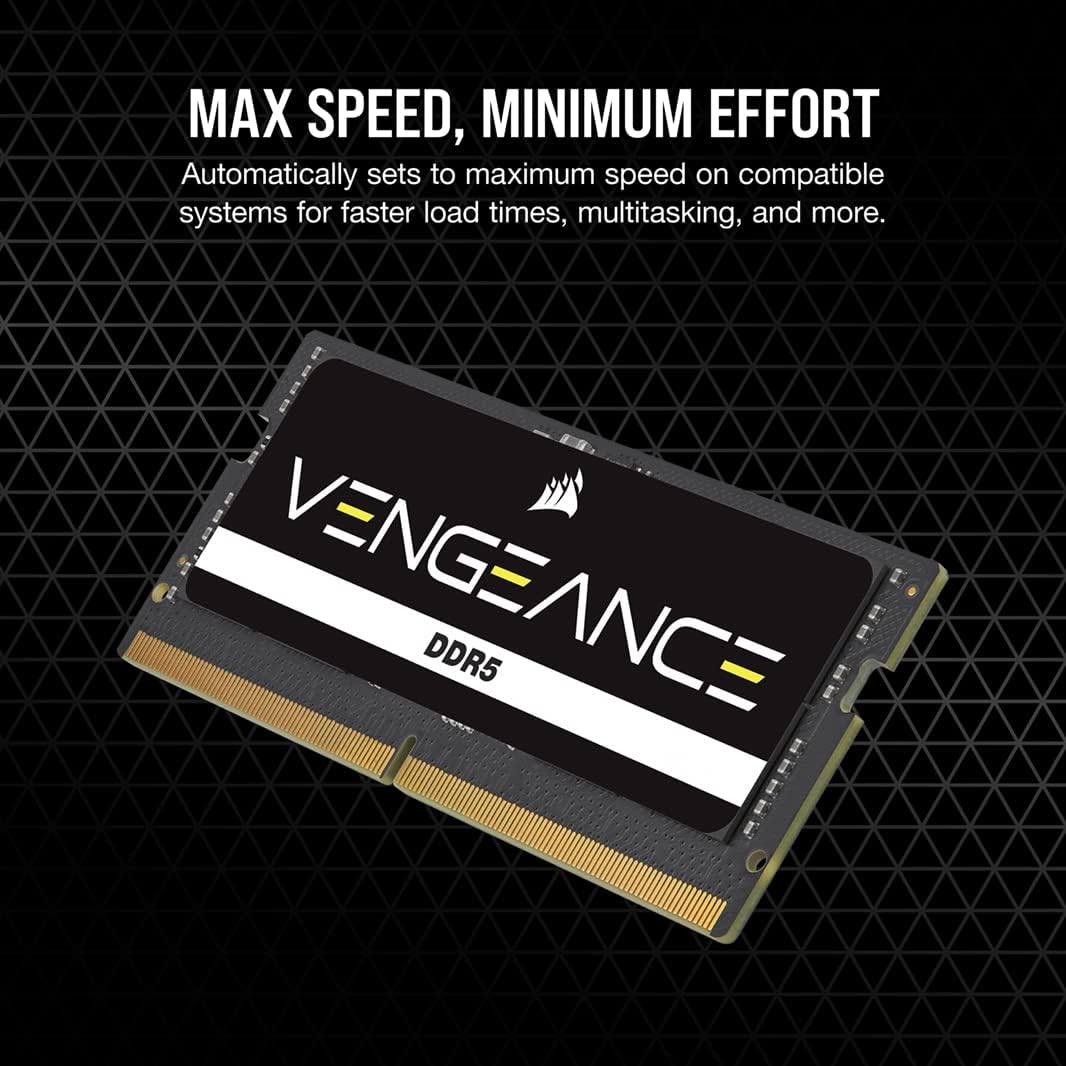 Detalle de CORSAIR Vengeance SODIMM DDR5 32GB 5600MHz