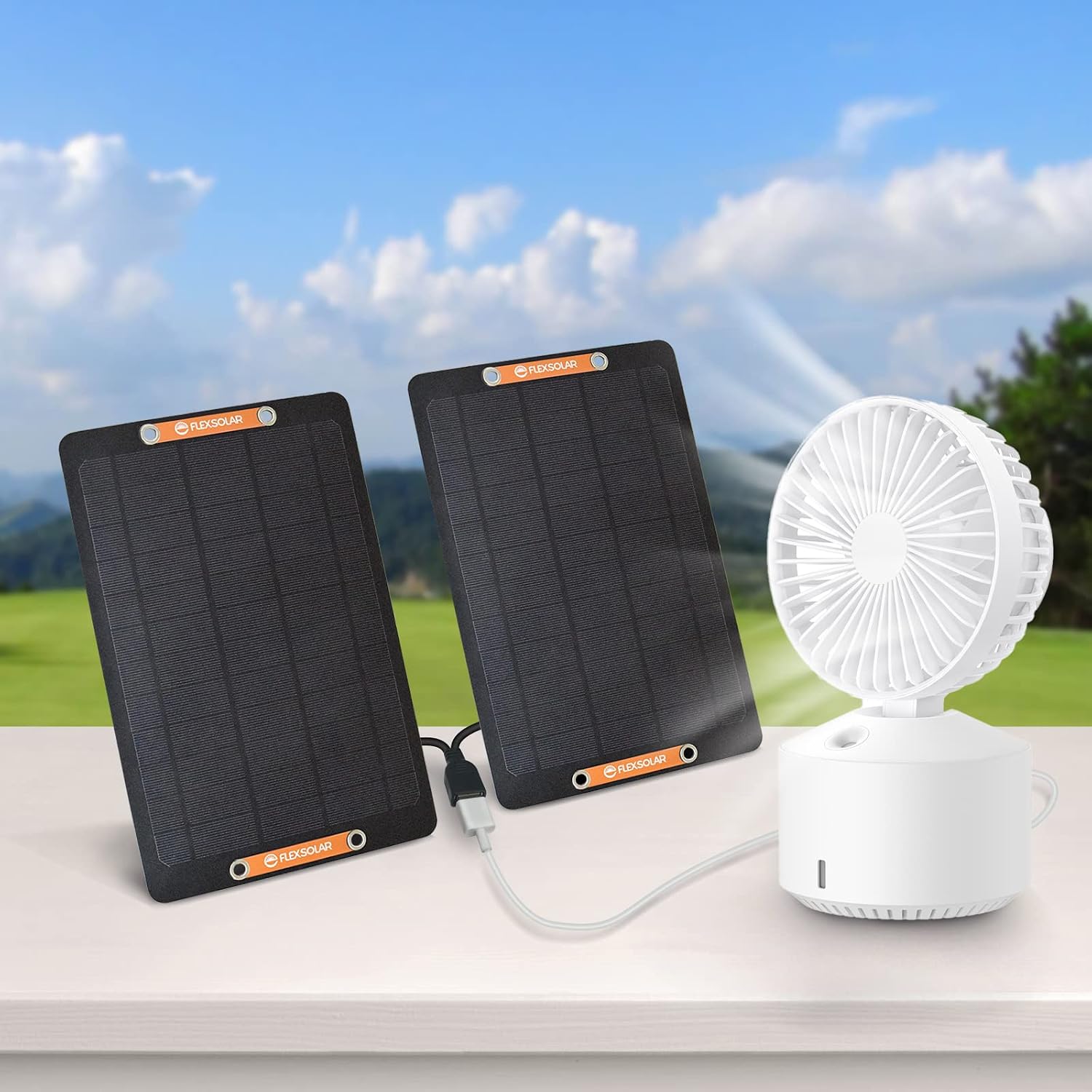 Thumbnail 4 de FlexSolar USB Solar Panel Charger 6W