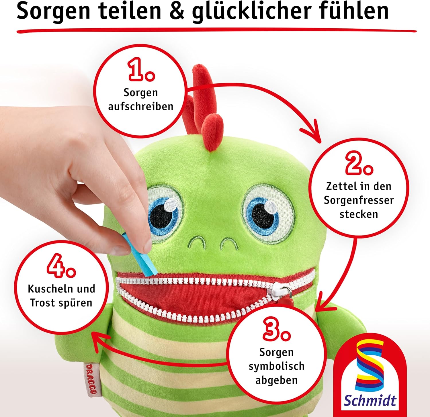 Thumbnail 5 de Schmidt Spiele Sorgenfresser Draggo 23 cm