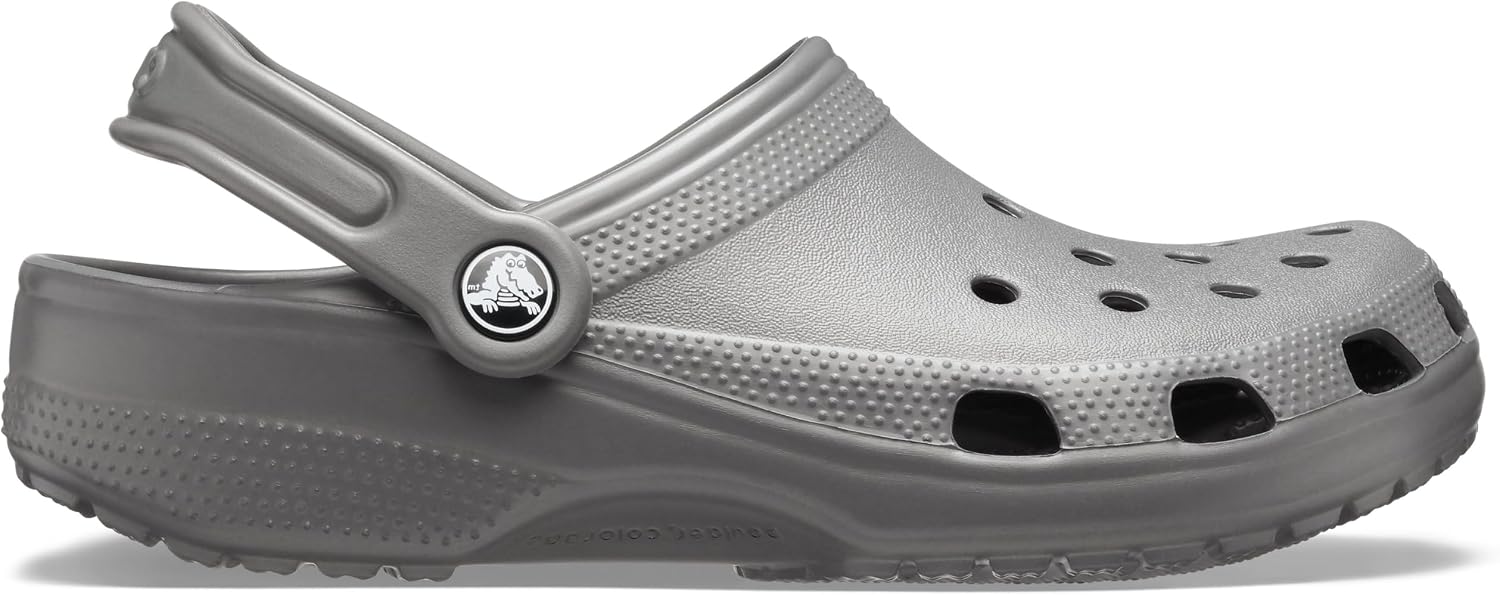 Detalle de Crocs Classic Clog 42-43 EU Slate Grey: comodidad ligera con estilo adaptado