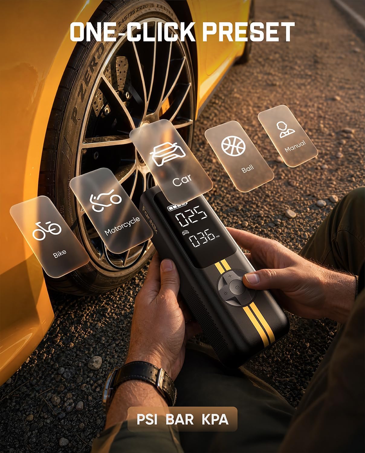 Thumbnail 5 de Fanttik X8 APEX Tire Inflator 150 PSI