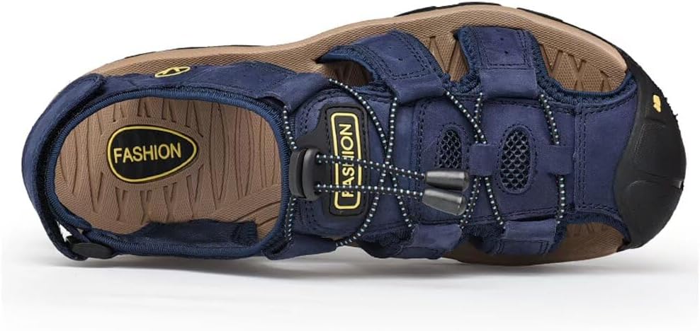 Thumbnail 4 de ZYLDK Sports Outdoor Sandals – Lightweight leather trekking sandals for men
