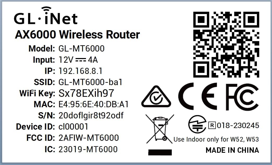 Thumbnail 4 de GL.iNet GL-MT6000 (Flint 2): Router WiFi 6 per giochi e casa smart
