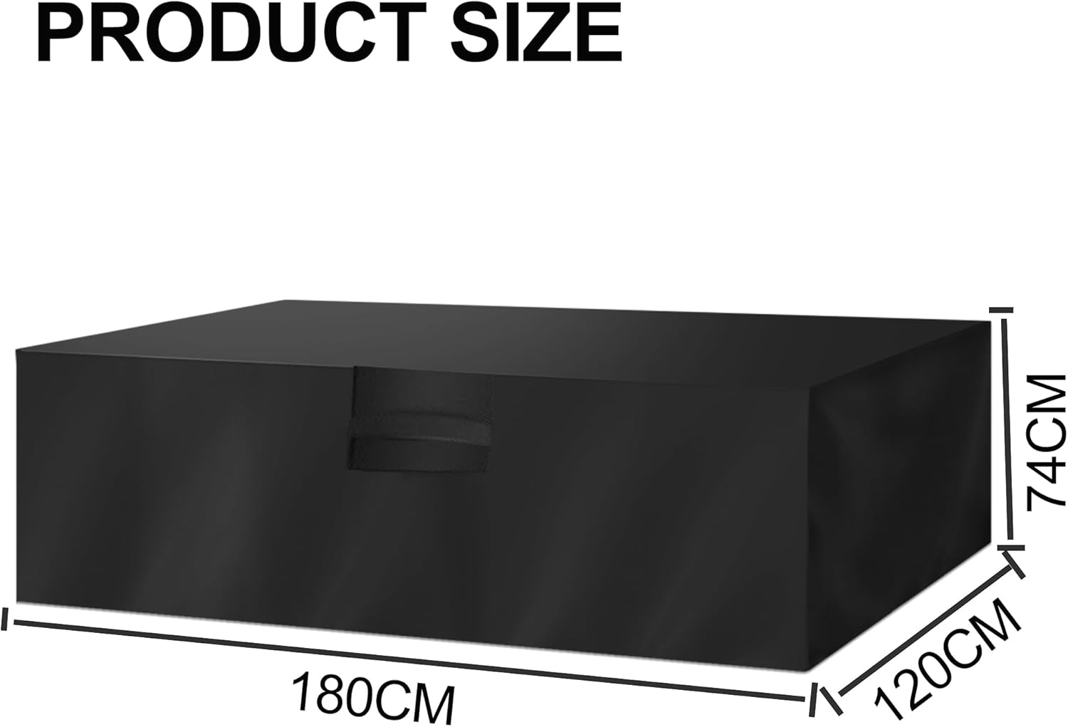 Thumbnail 1 de Garden Furniture Cover Heavy Duty 180x120x74cm