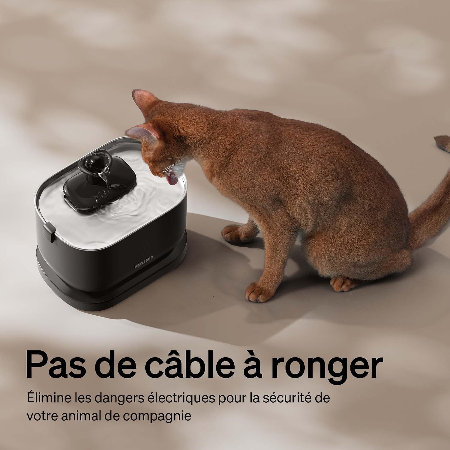Detalle de PETLIBRO Dockstream Fontaine sans fil 5000mAh đŸ