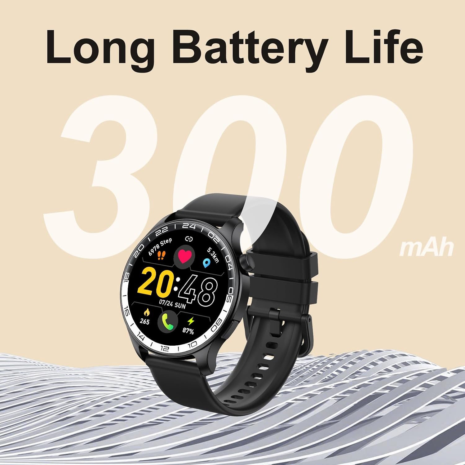 Thumbnail 6 de 2026 Smartwatch Uomo Donna con schermo AMOLED 1.43'', Chiamate e WhatsApp, 100+ sport, IP68