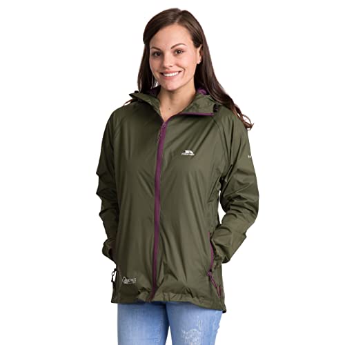 Thumbnail 1 de Trespass Womens Waterproof Packaway Jacket Qikpac Moss, Size 12