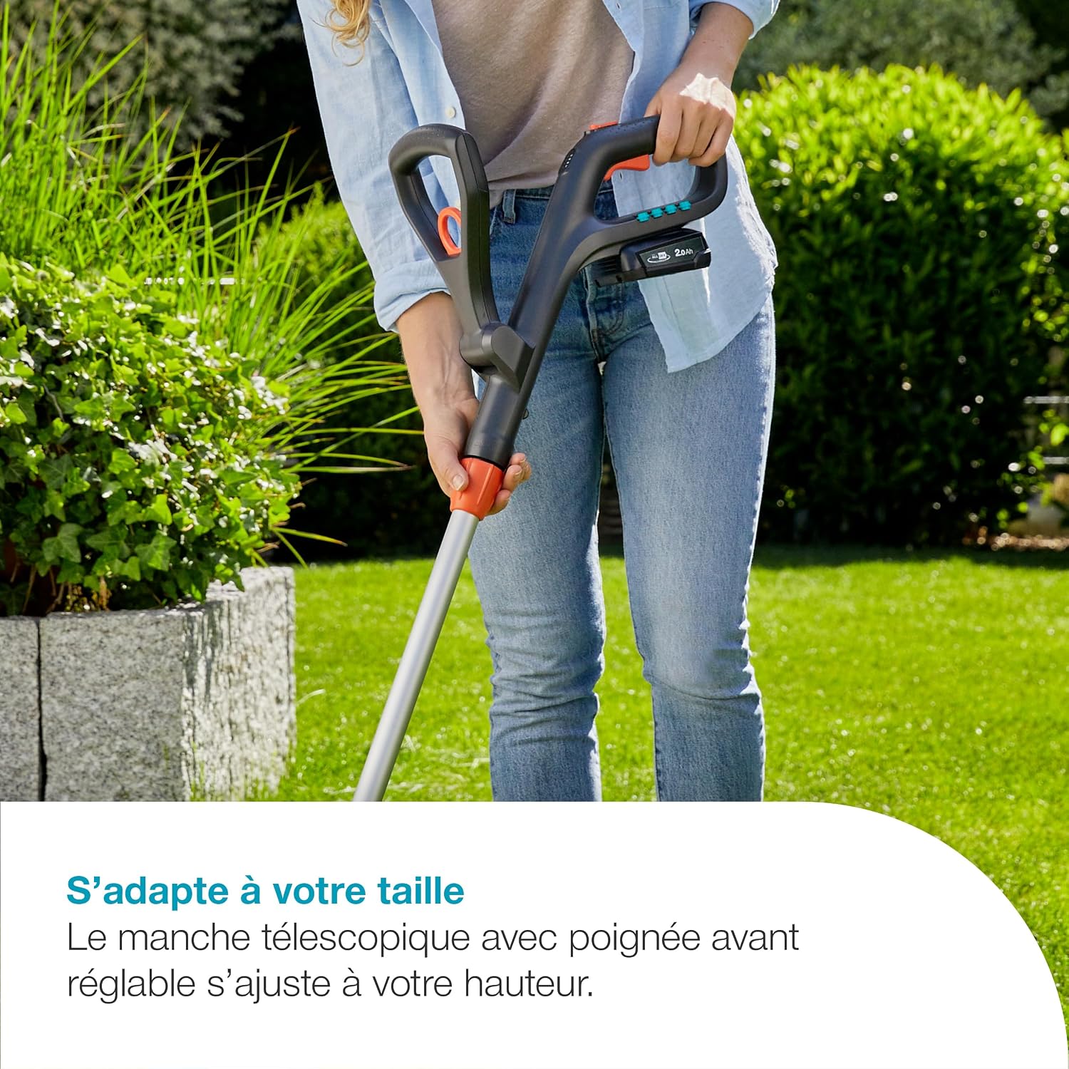 Detalle de Gardena Coupe-bordures EasyCut 23/18V P4A sans chargeur ni batterie