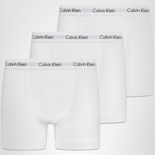 Thumbnail 7 de Calvin Klein Men’s 3 Pack Trunks Underwear, White – Size M