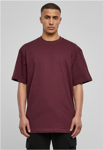 Detalle de Urban Classics TB006-Tall tee: Camiseta para hombre 3XL, rojo Redwine