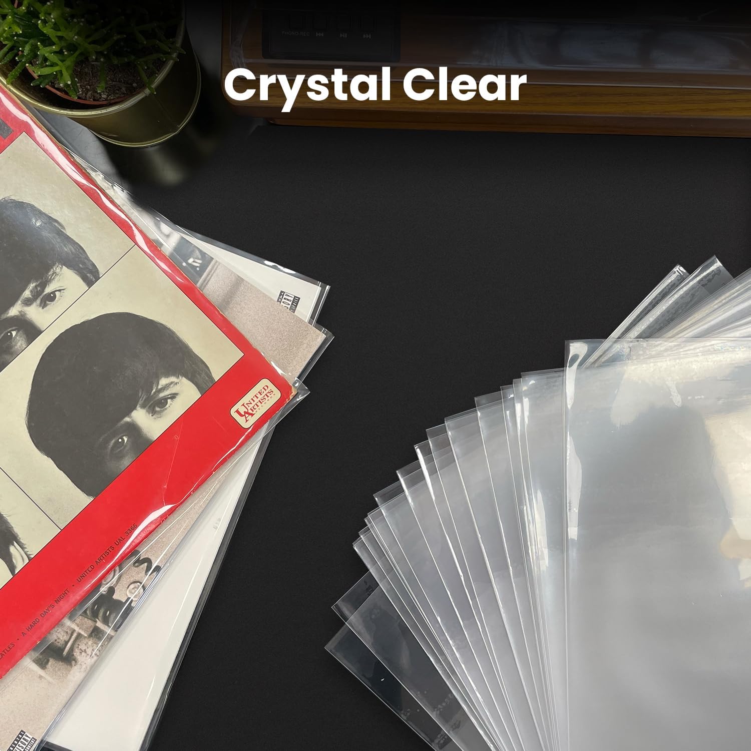 Detalle de EVEO Vinyl Record Sleeves Outer (Outer Sleeves x15 Count)