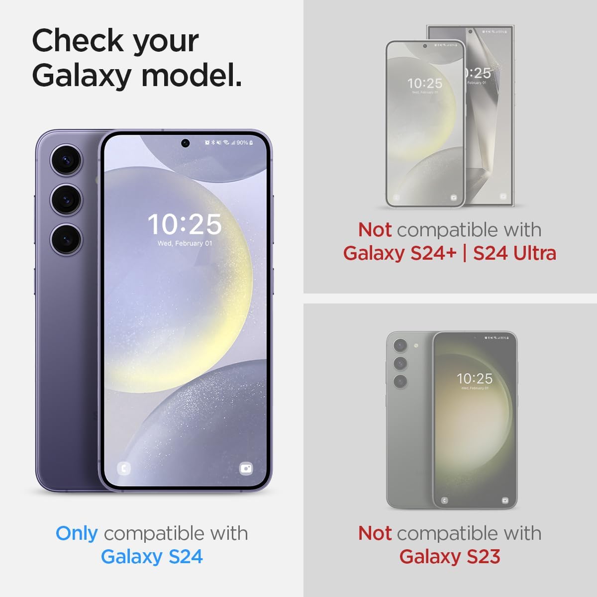 Detalle 2 de Spigen Glas.tR EZ Fit Optik Pro - Protector Cámara Samsung 📸