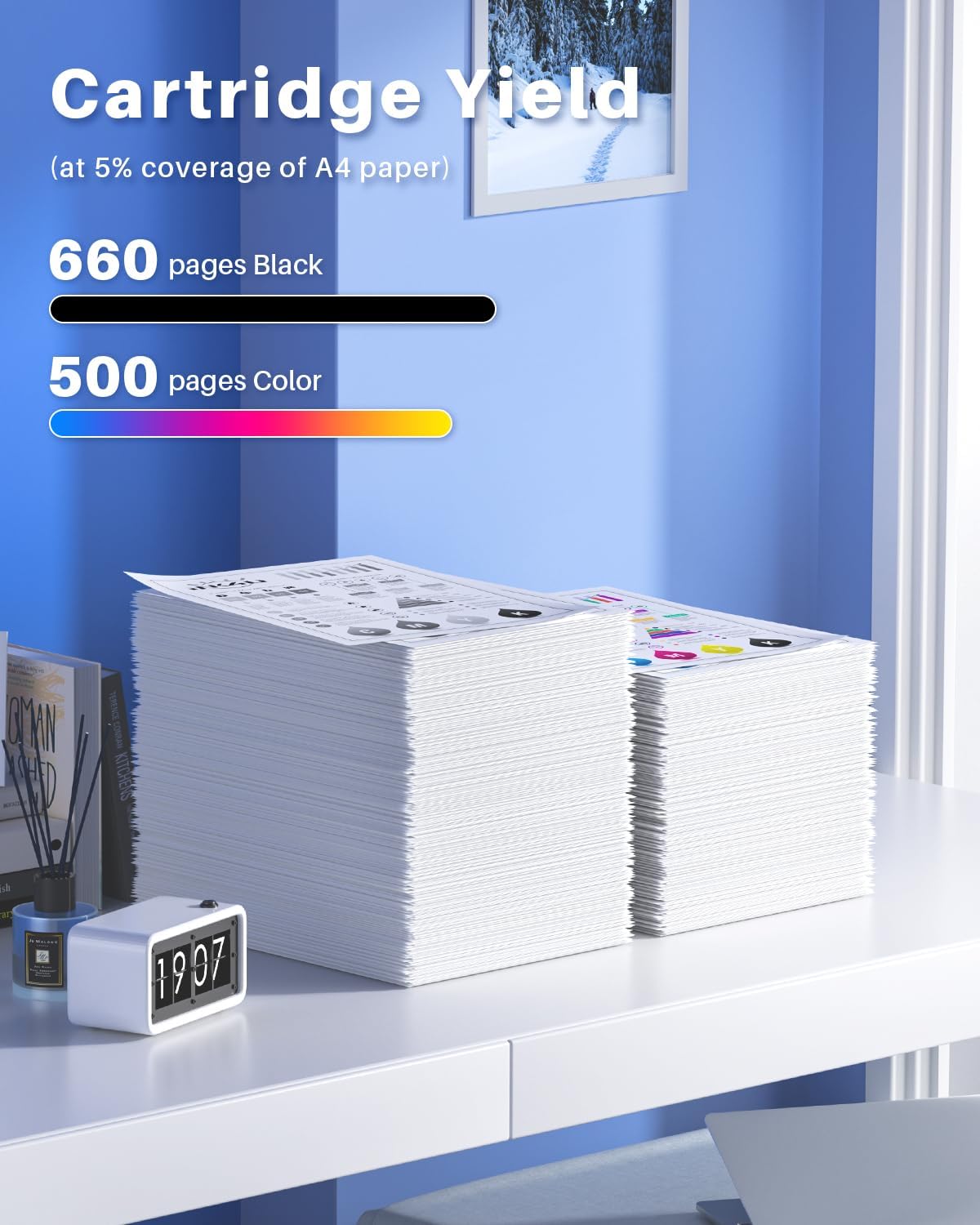 Thumbnail 3 de INK4U 540XL 541XL Druckerpatronen 660 Seiten 🖨️