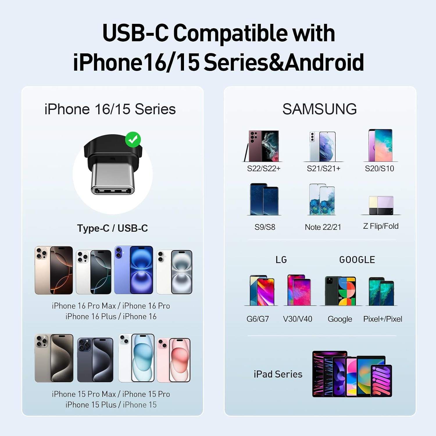 Detalle 2 de iWALK USB-C Portable Charger 4800mAh 20W Power Bank – Compact fast charger with LED display