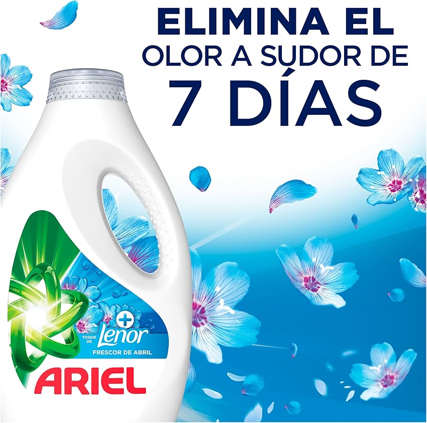 Ariel Detergente Líquido 100 Lavados Frescor Abril Ciclos Fríos