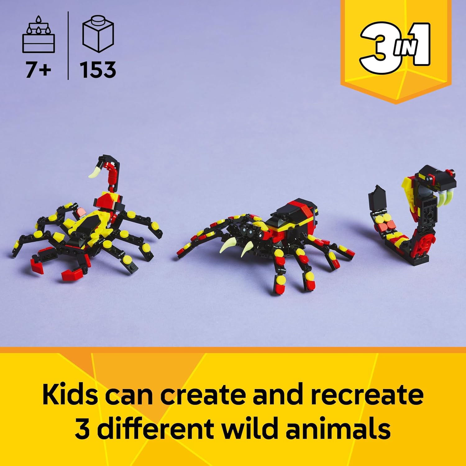 Detalle de LEGO Creator 3in1 Spider 31159