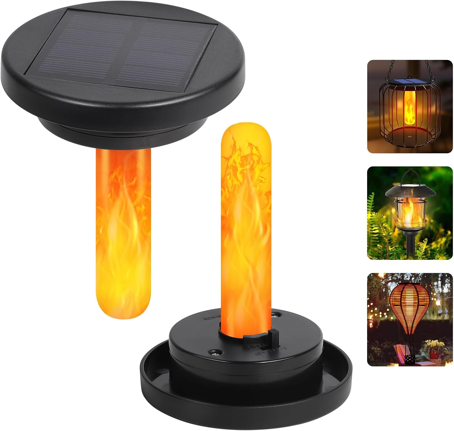NEWNEN Solar Lantern Light Replacement 7cm