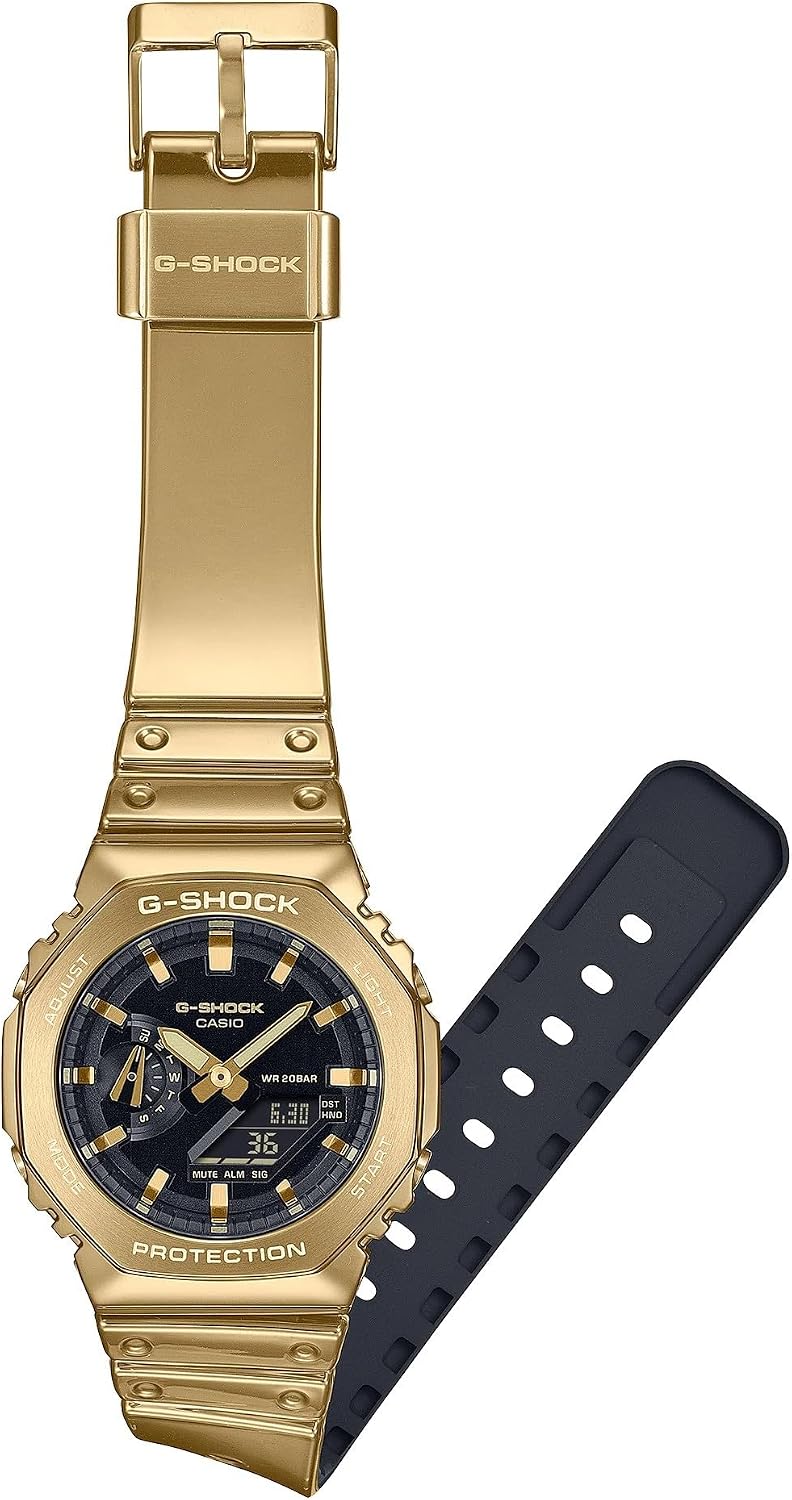 Detalle de G-Shock GM-2100YMG-9AER Orologio Oro Solo Tempo