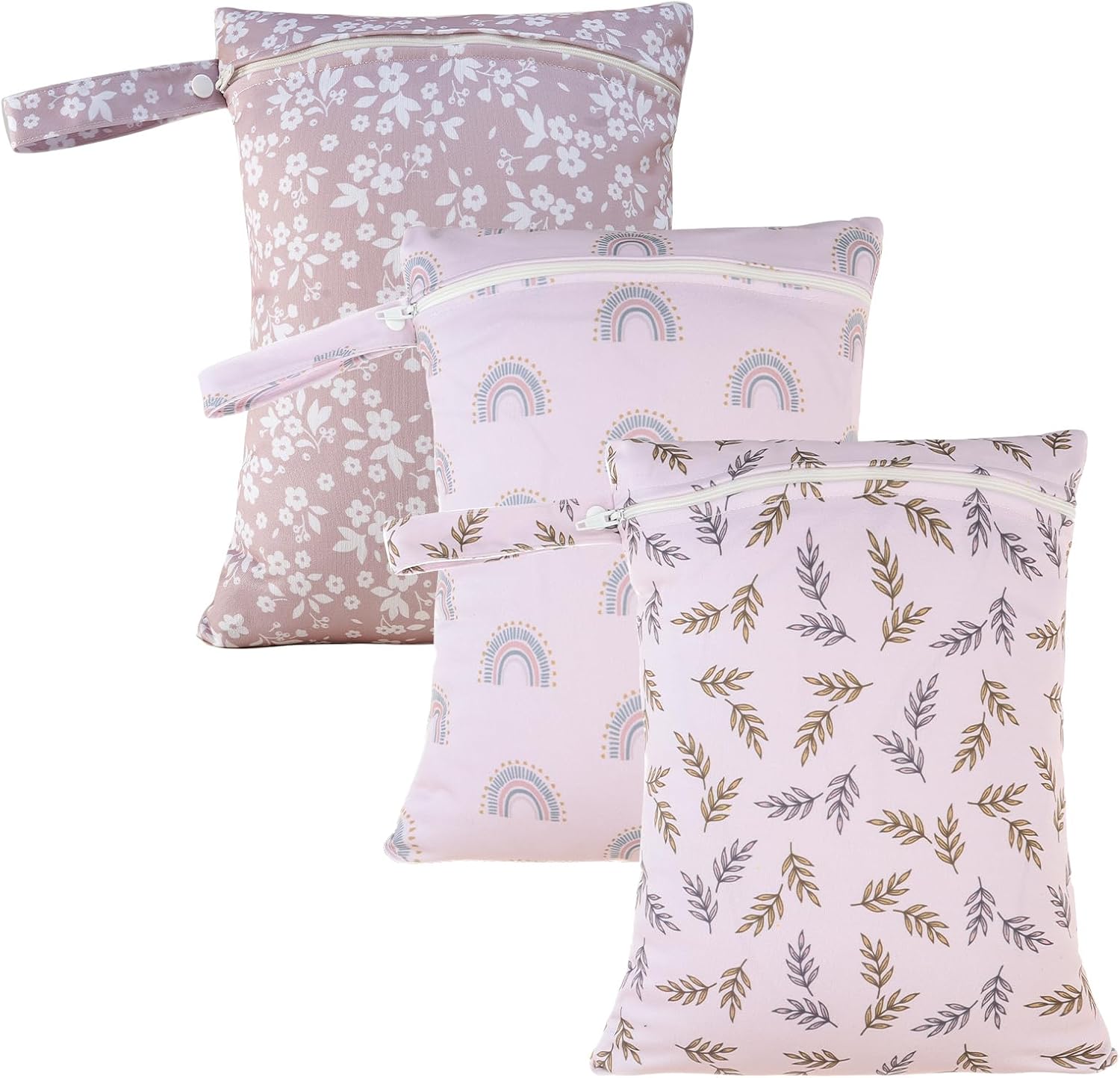 Detalle de Happy Flute 3-Set Wet Bags, Waterproof TPU, 11 x 15 Inches