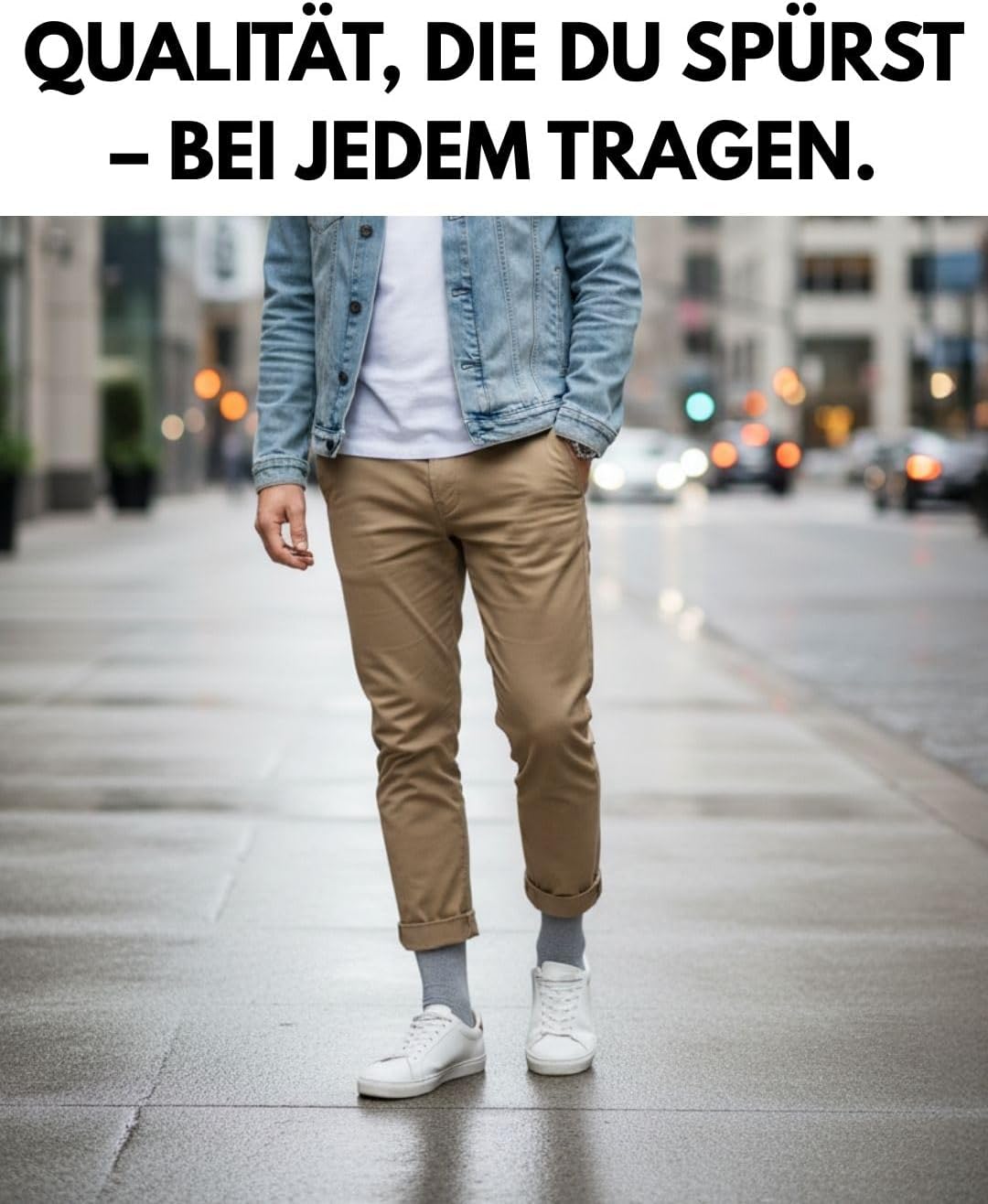 Detalle 2 de 10 Paar Socken Herren Damen Business Baumwolle