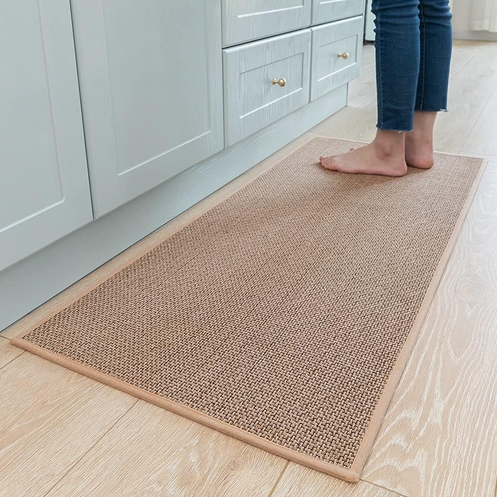 Detalle de MontVoo 20"x70" washable non-skid kitchen runner