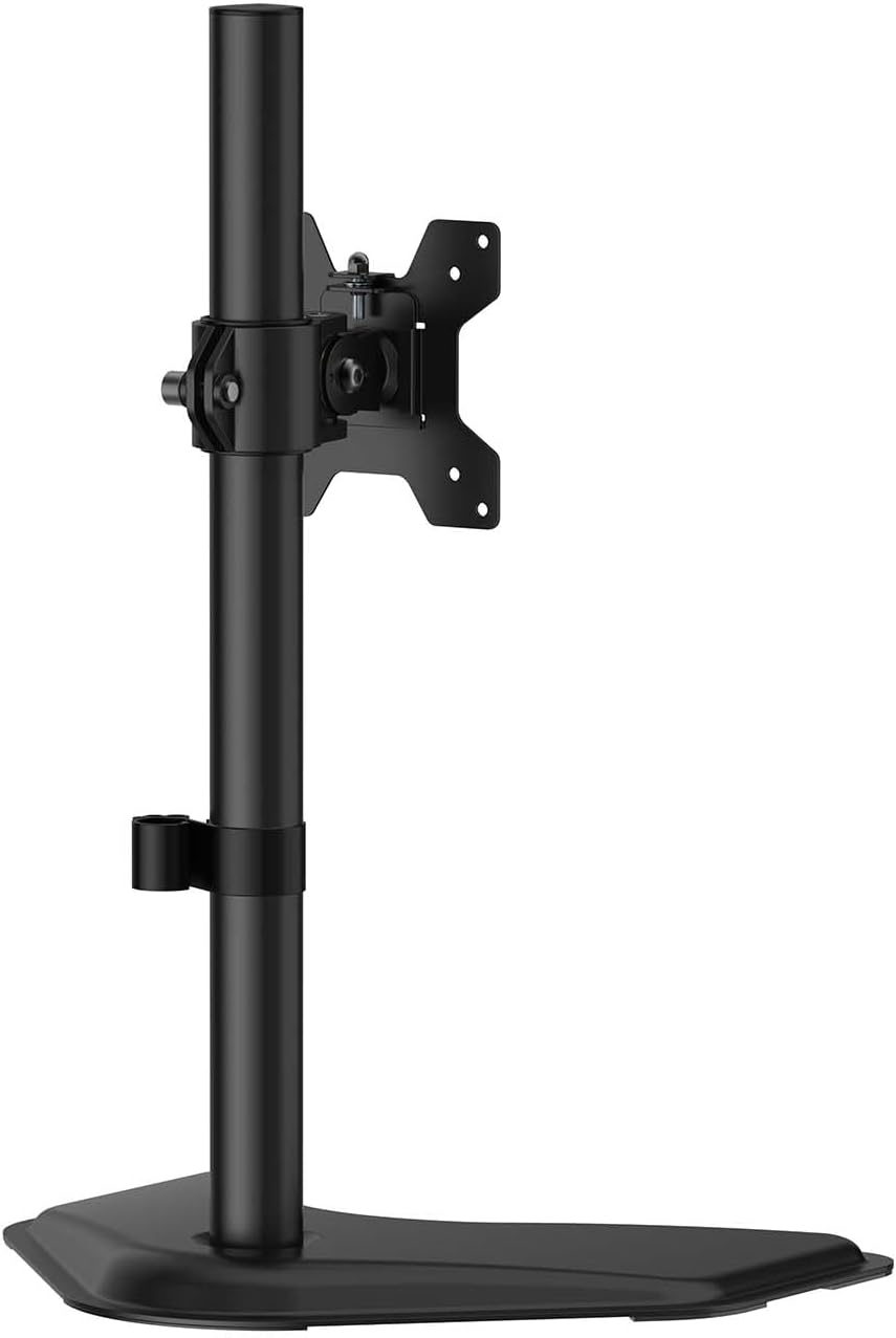 Thumbnail 2 de AISENS Supporto da tavolo con piedistallo eco girevole e inclinabile per monitor TV 10kg da 17–32 nero