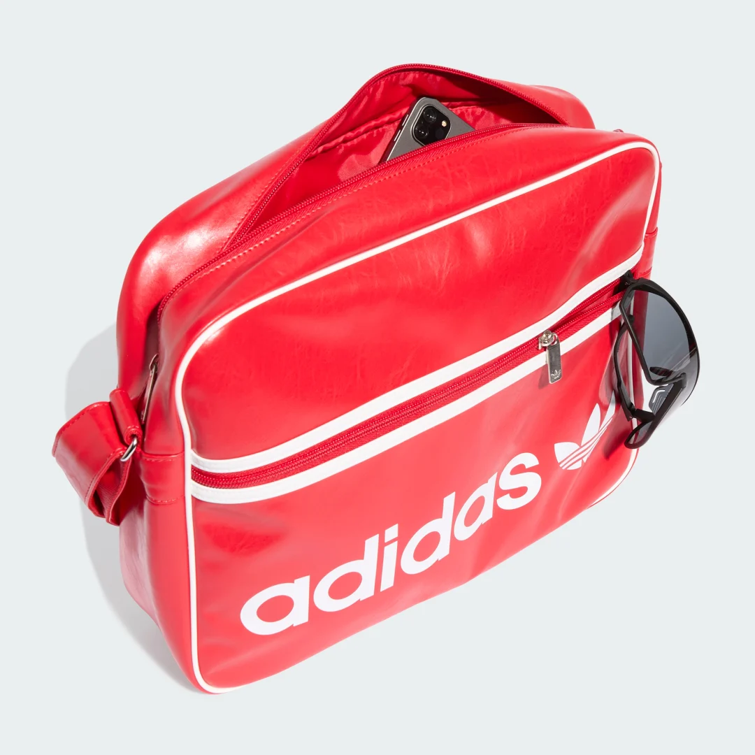 Thumbnail 3 de Bolso bandolera Airliner OG de Adidas — Rojo
