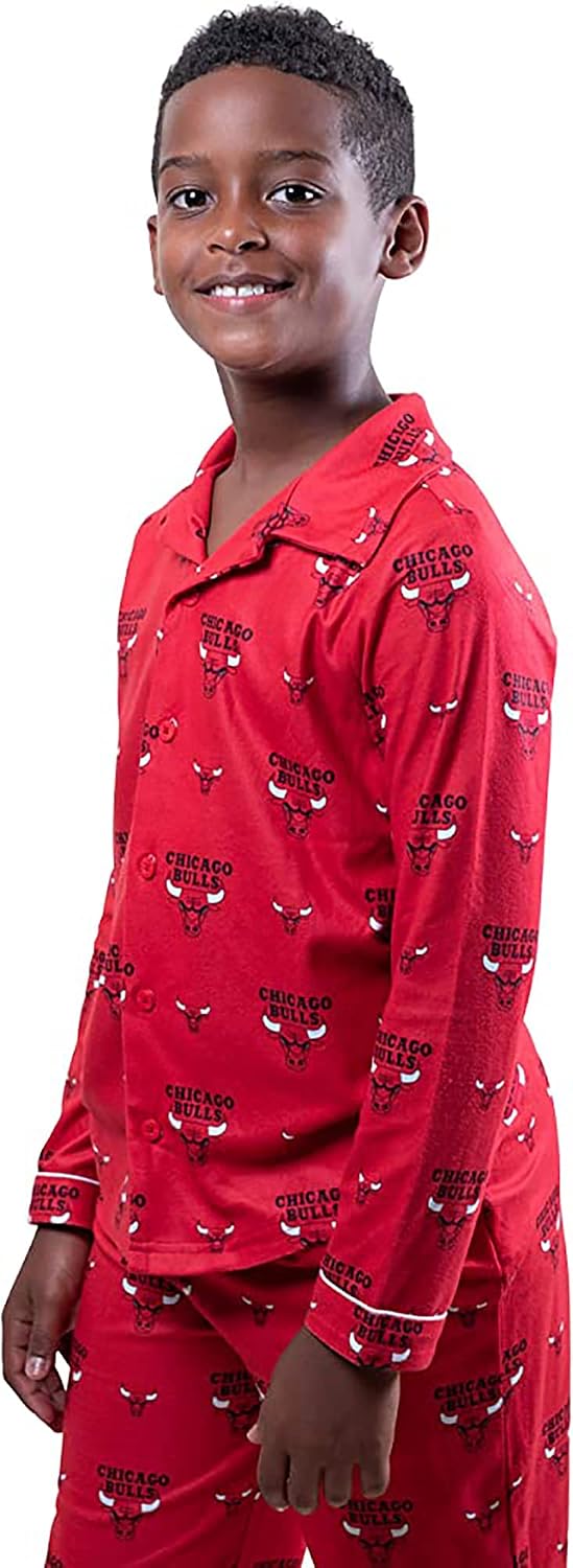 Thumbnail 2 de Ultra Game Youth NBA Official 2-Piece Pajamas Set